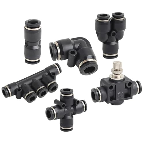 Raccord rapide pour tuyau pneumatique PY 10 mm de dérivation d'air