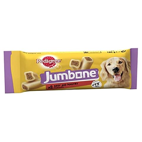 Pedigree Jumbone Medium Dog Treats with Beef and Poultry Cover