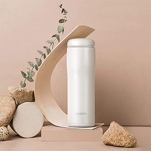 WGLL Copa de Termo Moderna Simple - Frasco de Vaso Aislado al vacío hidroeléctrico con Tapa de la manija - Láminas de… - Imagen 5