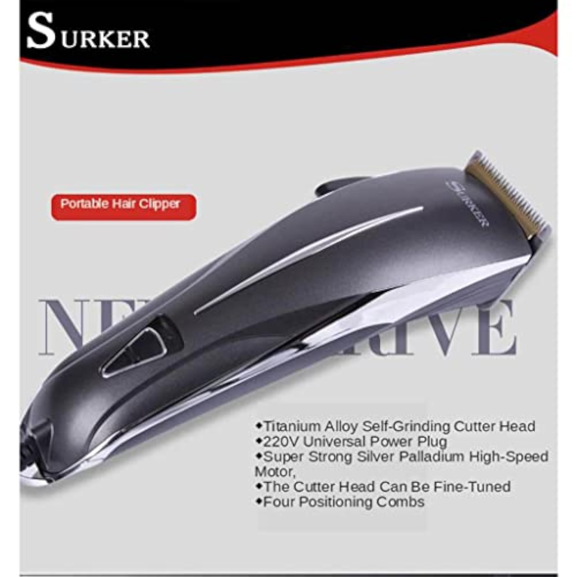LOSA Electric Hair Trimmer Kit for Men, 4 Length Settings