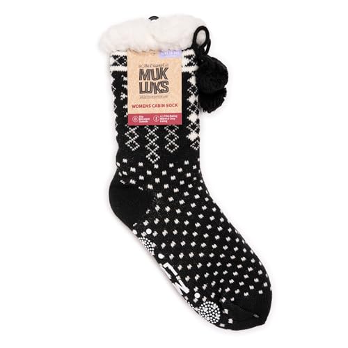 Image of MUK LUKS Women's Tall Cabin Sox (1 Pair Pack)