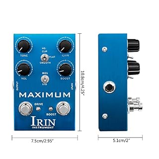 GRONGU Mini Pédales D’effet De Guitare Flanger Compressor Boosters Overdrive Fuzz Tremolo Bluesy pour Guitare Électrique Pédale D’effet De Guitare Basse Effecteur De Guitare Pédale De Guitare - Les Beatles, Paul McCartney, John Lennon, RIngo Starr, George Harrison GRONGU Mini Pédales D'effet De Guitare Flanger Compressor Boosters Overdrive Fuzz Tremolo Bluesy pour Guitare Électrique Pédale D'effet De Guitare Basse Effecteur De Guitare Pédale De Guitare – Image 7
