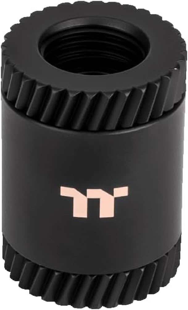 Pacific SF Female to Female 30mm Extender | Matte Black | DIY LCS Fittings
