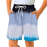 Generisch Jungen-Shorts für Kleinkinder und Jugendliche, bequem für Outdoor-Sport mit Farbverlauf...