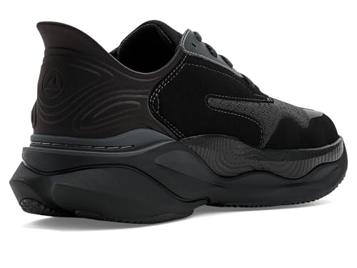 Clarks Men's Pace Walking Shoe, Black Textile, 12 - image 4