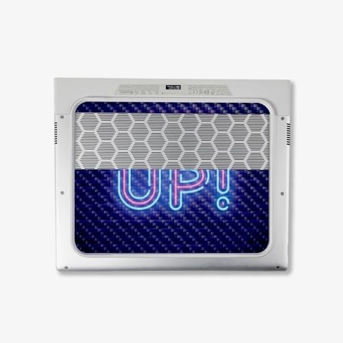 Image of MightySkins Carbon Fiber Skin Compatible with Alienware X14 R2 (2023) Full Wrap Kit - Level Up | Protective, Durable Textured Carbon Fiber Finish | Easy to Apply & Change Styles | Made in The USA