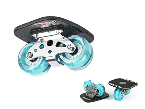 TWOLIONS-Grom Pro Skates-Drift skate Deriva Pattini (Freeline Skates) With 72 mm * 44 mm PU Ruote Flash LED con ABEC-7 cuscinetti di fascia alta (Blu)