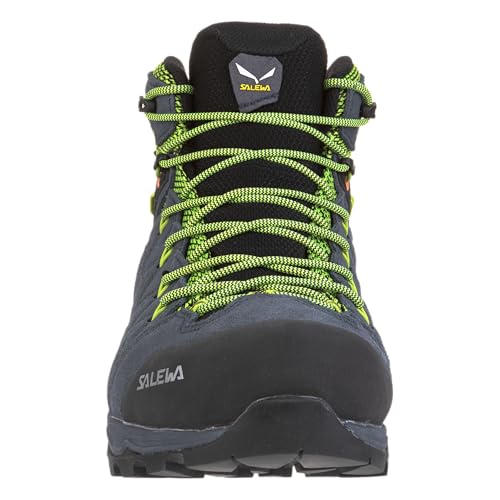 Image of Salewa Alp Mate Mid - Waterproof Trekking & Hiking Boots (Grey /Ombre Blue, Numeric 9) | Waterproof, Trekking & Trail Shoes