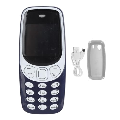 Tangxi Le Plus Petit Téléphone Portable débloqué au Monde, Mini Téléphone Portable GSM 3 en 1 avec 3 Cartes SIM, Lecteur de Musique Bluetooth Mains...