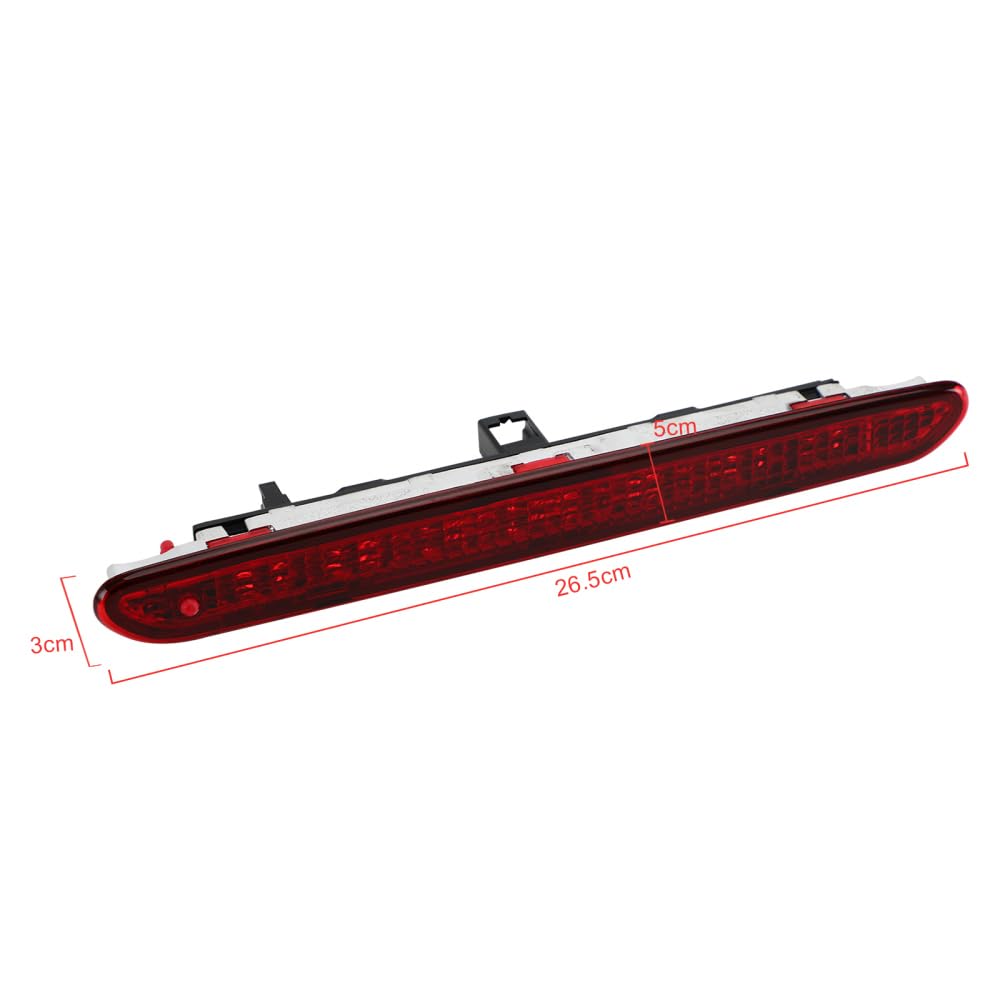 Topteng Third Brake Stop Light Stop Lamp 51974522 Adatto per Fiat Grande Punto Evo 3rd 2012-19