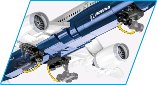 Boeing 787 Dreamliner COBI juguete de bloques de construcción de avión grande para montar 6