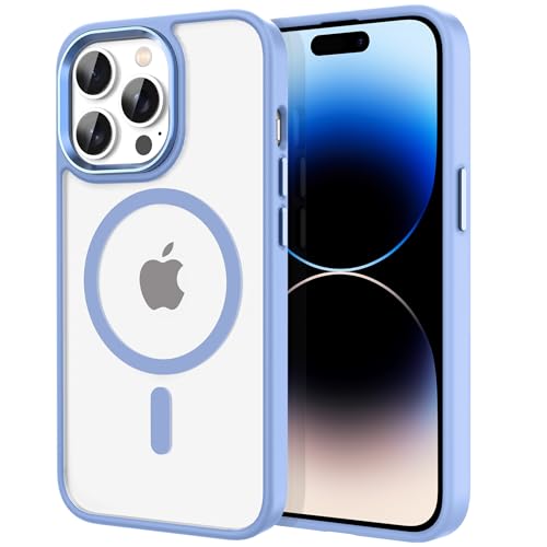 Image of CACOE Magnetic Case for iPhone 14 Pro Max 6.7 inch, Light Blue