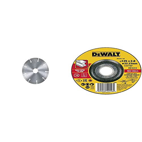 Disque Diamant Segmenté 125mm DEWALT pour éliminer l'usure rapide lors de la coupe de métal