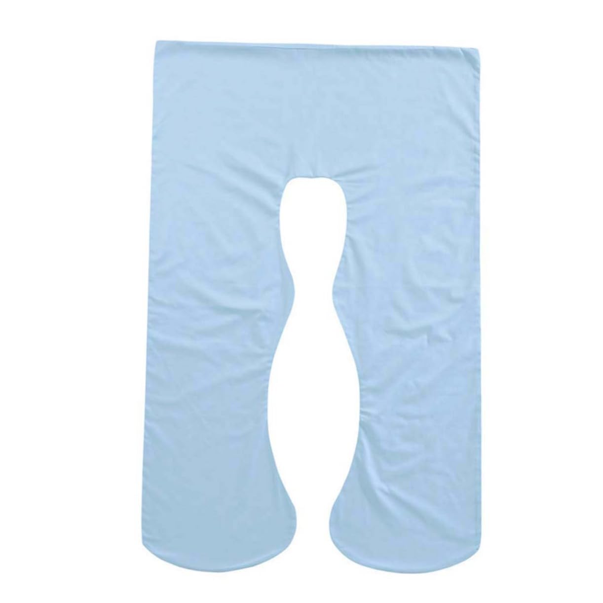 KOMBIUDA Pregnancy Pillow Case U-Shaped Arm Support Pillow Cover for Sleep Cotton Odorless Machine Washable Sky