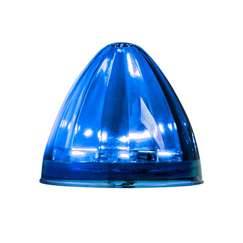 Lámpara LED sellada 2 pulgadas azul para camión miniatura 1