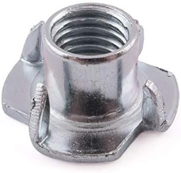5/16"-18 x 3/8" 4 Prong Tee Nuts/Steel/Zinc Plated (Quantity: 3000 pcs)
