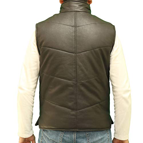 Leren A-Z heren bodywarmer gemaakt van echt leer in zwart, bruin en lichtbruin - Image 4
