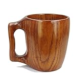 WUERMU Holz-Wasserbecher, Holzbecher, Holzkaffeebecher, Campingbecher, Teetasse,...