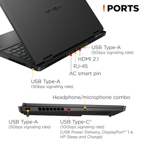HP OMEN 16" Gaming Laptop Computer, Intel Ultra 9 285H 16-Core, NVIDIA GeForce RTX 5070 8GB, 16GB DDR5, 1TB PCIe SSD, 144Hz IPS WUXGA Display, WiFi 6E, RGB Backlit Keyboard, Windows 11, USB-C Hub - Image 7