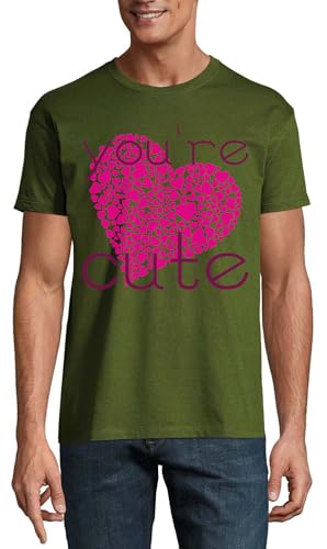 T-shirt homme vert chasseur en coton pour un look urbain branché
