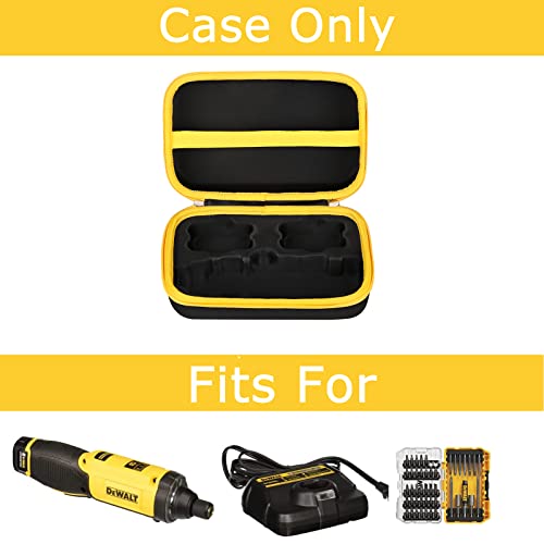 Mchoi Hard Carrying Case Fits For Dewalt Dcf682N1 / Dcf680N2 8V Max Cordless Screwdriver Kit, Gyroscopic, Eva Portable Storage Case Shockproof, Case Only #TOP6