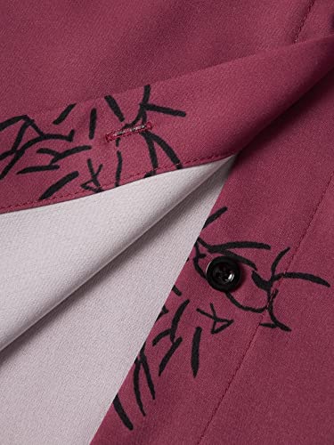 Image of Men's Lycra Digital Print Casual New Shirt Casual Shirts