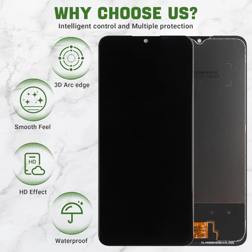Écran LCD pour Boost Mobile Summit 5G avec kit d'outils complet noir
