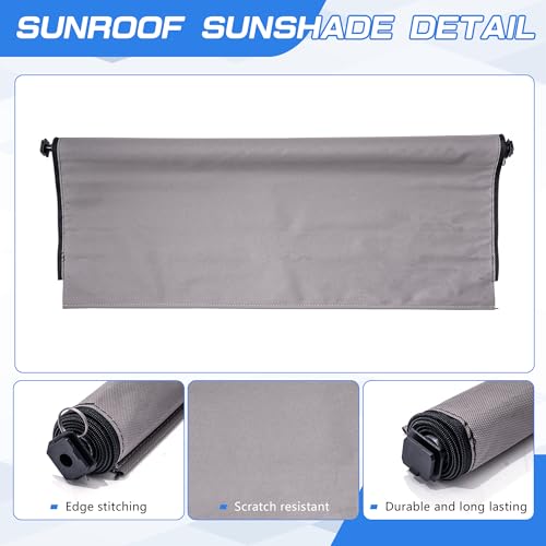 Image of Sunshade Cover Sunroof Compatible with Infiniti QX30 Q30 2016-2019,Replace # 912501A69A (Gray)