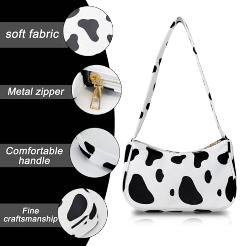 Small Shoulder Bag, Nylon Crescent Bag for Women and Girls, Cute Women's Shoulder Handbags Small Bag3