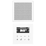 jung smart radio lautsprecher alpinweiß (weiß) Smart Radio Dab + Kit Mono S LS Lautsprecher weiß Alpino