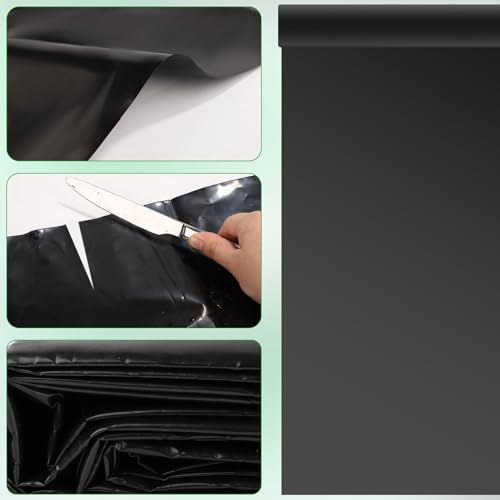 Nqeuepn 1016460 7X10Ft Pond Liner, 8 Mil Thick Hdpe Pond Liner Fish Pond Liner Outdoor Preformed Pond Kit For Outdoor Ponds Small Ponds, Pool, Fountain, Garden Waterfall Plastic Tub Accessories thumb #4