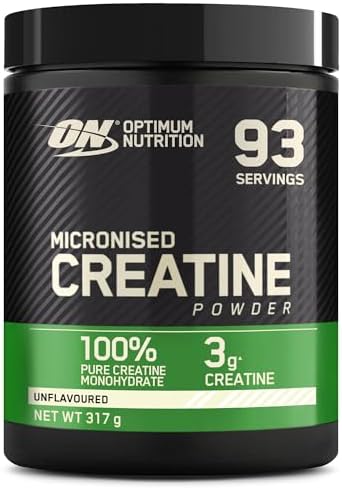 OPTIMUM NUTRITION Creatina en Polvo Micronizada, Polvo de Monohid...