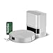iRobot Roomba® 115 Combo Saug- und Wischroboter + AutoEmpty™ Dock, 15k Pa Saugleistung, Bürsten und Wischpad reichen, Navigation mit Clearview™ LiDAR, Weiß
