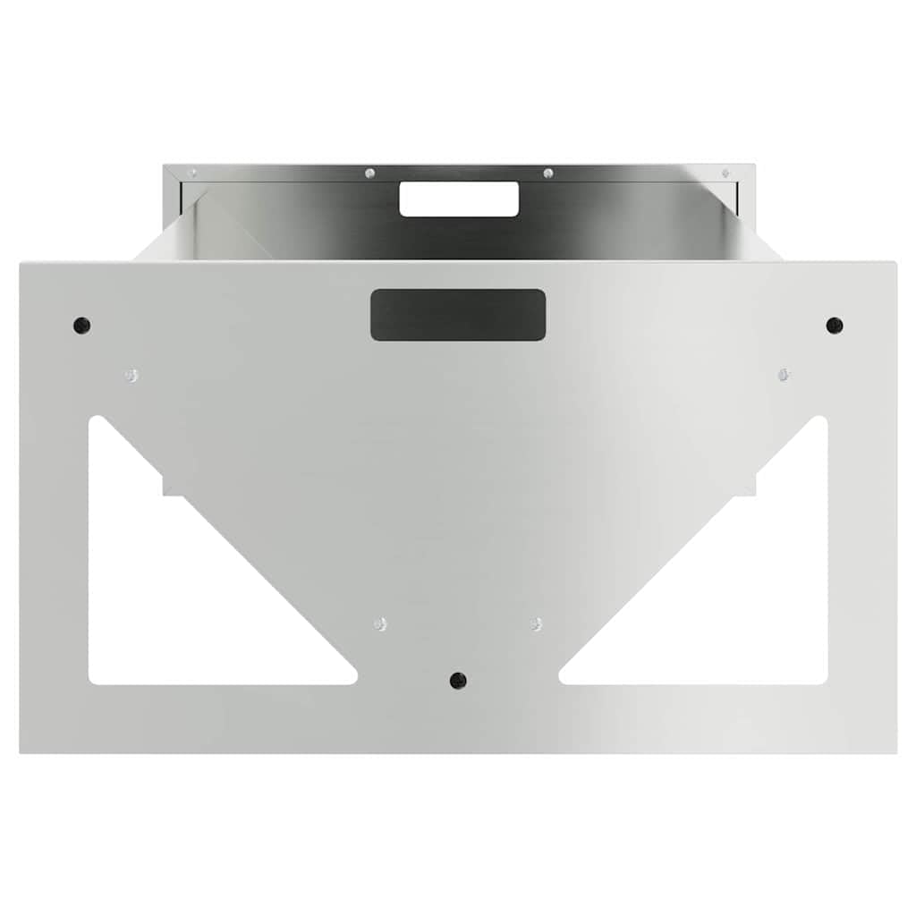 Comederos para animales de granja de acero galvanizado, resistente a la intemperie, comederos para interiores y exteriores, 108 x 50 x 28 cm, con capacidad de 10 kg, duradero, resistente