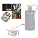 Koieam Gas Adapter Lasting Propane Tank Adapter Cassette Gas Tank Converter for Outdoor Camping and Cooking