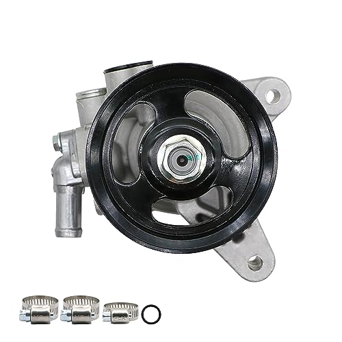 Image of 21-5267 Power Steering Pump with Pulley, Fits for 2001 2002 2003 2004 2005 Civic 1.7L l4 (CNG & GAS), Fits for 2001-2005 EL 1.7L, OE-Quality Power Assist Pump, Replace OE 56110PLA023