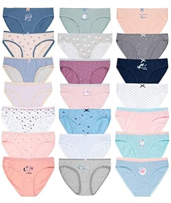 Channo Braguitas de Algodón para Mujer con Estampados Originales. Suave y Cómodas - Pack Sorpresa de 9, XL | Ya disponible en tu tienda friki favorita! En mundofriki.es!