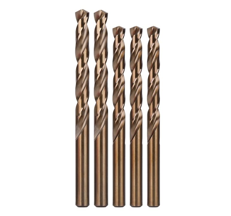 10er Set HSS-Cobalt Spiralbohrer Für Edelstahl & Eisen – 5,5mm – Perfekt Für Metall Und Holz