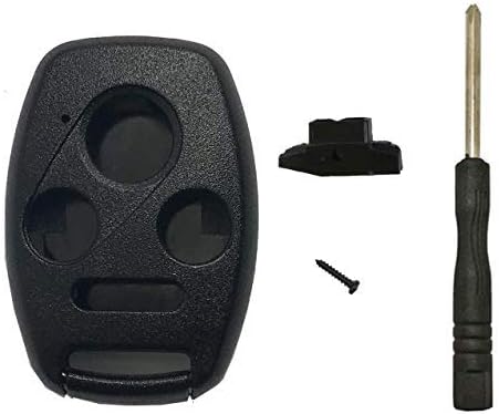 2 Pcs Key Fob Case Shell Fix Repair for Honda Accord Ridgeline Civic CR-V Remote CUTTING NOT REQUIRED