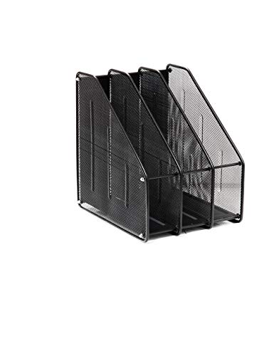 Preisvergleich Produktbild Flacher Aktenschrank 2 Modelle Metall Zeitungsständer Rahmen Aktenteiler Aktenschränke Ständer Aufbewahrungsbox Schwarz (Color : B)