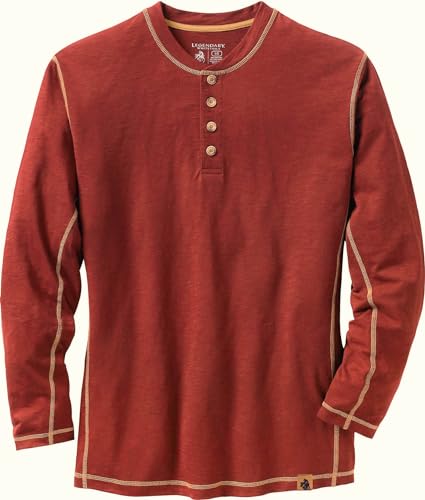 Legendary Whitetails Men's Maverick Slub Henley Henley Shirt