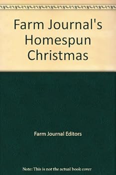 Hardcover Farm Journal's Homespun Christmas Book