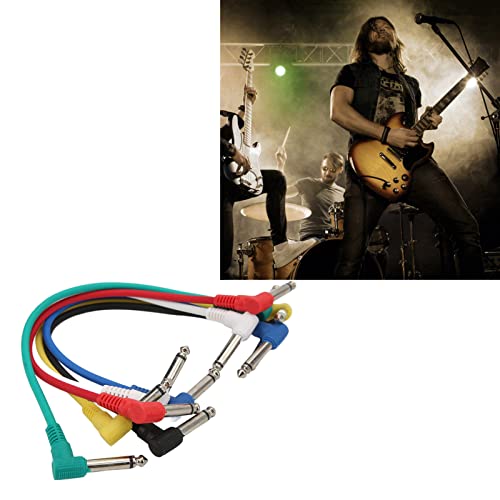 Pedaal patchsnoer, goede isolatie-effect kabel Ruisonderdrukking Kleurrijk voor bas voor elektrische gitaar - Image 3