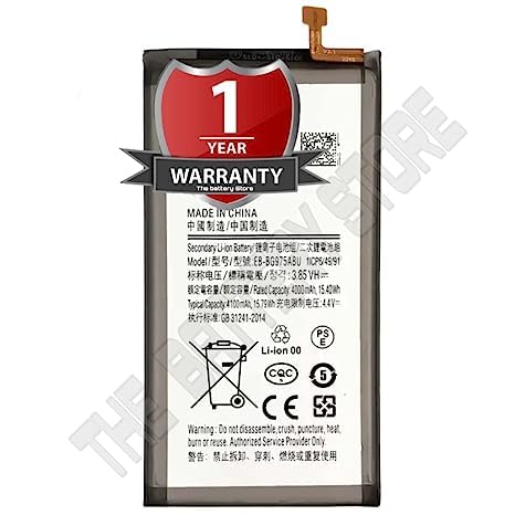 Image of Original EB-BG975ABU Battery for Samsung Galaxy S10 Plus G975F G975U G975W G9750 Battery with 1 Year Warranty****(Y0000093)