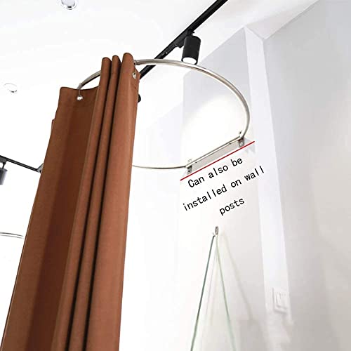 Xzgden Dressing Room, Simple Locker Room Privacy Shelter Changing Room Clothing Store, Dressing Tent Partition, Easy To Install Mobile Track, Privacy Protection Diy Temporary Locker Room #TOP2