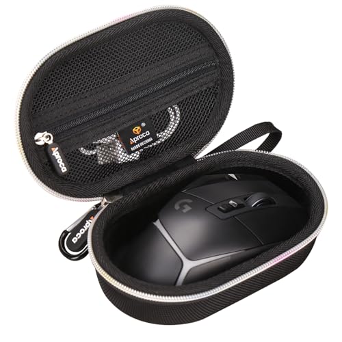 Funda rígida Aproca de alta protección para ratón inalámbrico Logitech G502 X Plus 7
