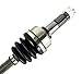 DTA 2 Front Left and Right Axles Compatible with Honda Rancher 420 2014-2019 Non-IRS Models, Replaces 44250-HR3-A21 and 44220-HR3-A21