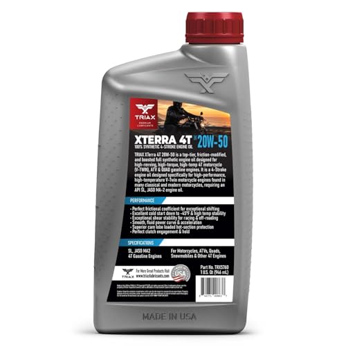 Aceite para motor Triax XTerra 4T 20W-50 Full Synthetic miniatura 6