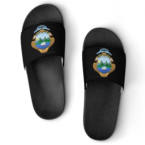 Coat of Arms of Costa House Sandals Non-Slip Bathroom Slippers Beach Summer Shoes for Men Women