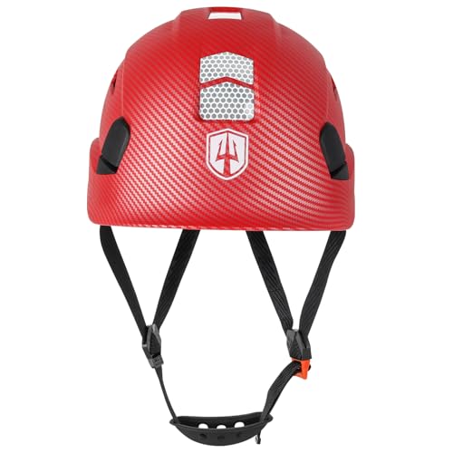 Image of GREEN DEVIL Safety Helmet Hard Hat Adjustable Lightweight Vented ABS Work Helmet 6-Point Suspension ANSI Z89.1 Approved Ideal for Industrial & Construction